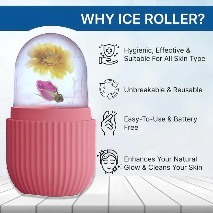 Silicon Face Ice Roller Premium